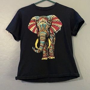 riot society elephant kids shirt